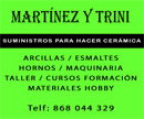 Martínez y Trini. Suministros cerámicos